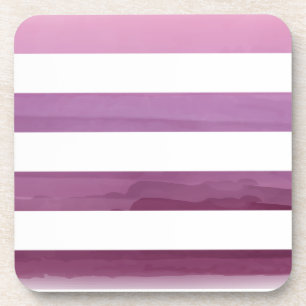 Dessous-de-verre PixDezines stripes/aquarelle numérique