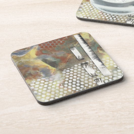 Dessous-de-verre Pixels marbrés II (Côté gauche)