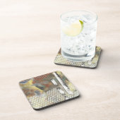 Dessous-de-verre Pixels marbrés II (Côté Droit)