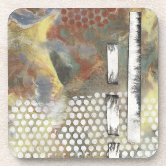 Dessous-de-verre Pixels marbrés II (Devant)