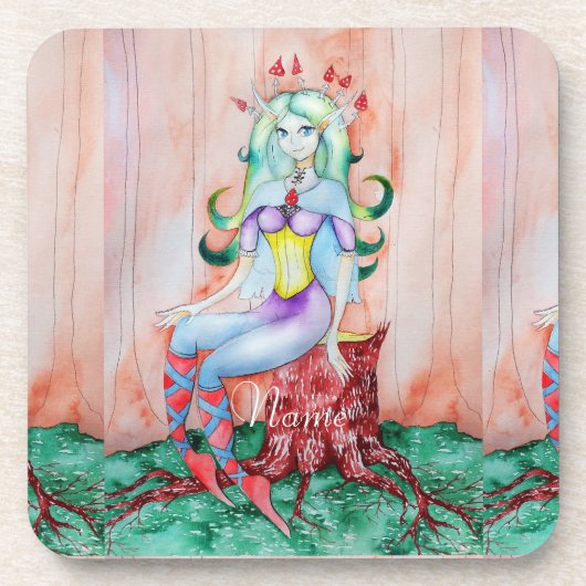 Dessous-de-verre Pixie Imaginaire Fairy Thunder_Cove (Devant)