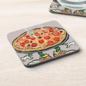 Dessous-de-verre Pizza (Côté gauche)