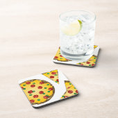 Dessous-de-verre pizza à paillettes (Côté Droit)