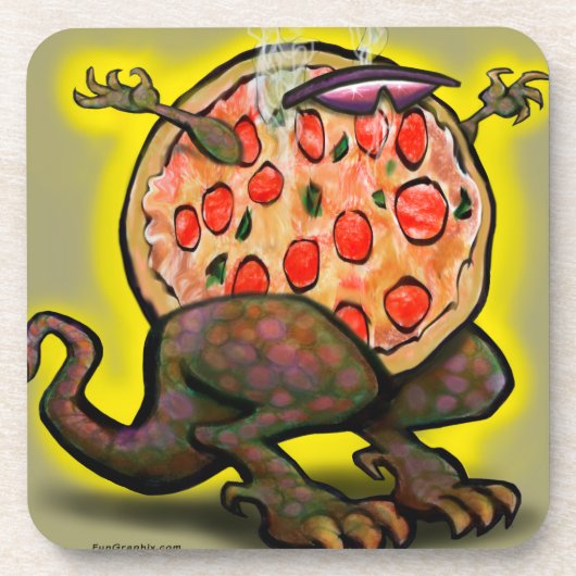 Dessous-de-verre Pizza Beast (Devant)
