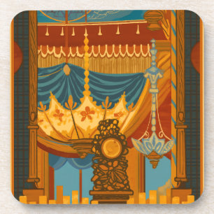 Dessous-de-verre Plafond mystique Imprimer à partir de la salle mus