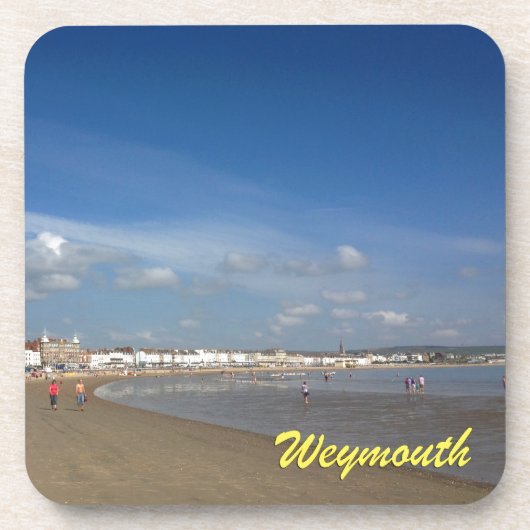 Dessous-de-verre Plage de Weymouth (Devant)