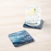 Dessous-de-verre Plage d'été Waves Blue Ocean (Côté Droit)