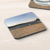 DESSOUS-DE-VERRE PLAGE ET BATEAU (Côté gauche)