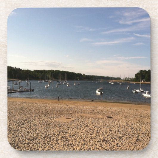 DESSOUS-DE-VERRE PLAGE ET BATEAU (Devant)
