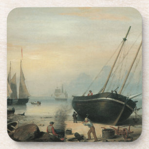 Dessous-de-verre Plage pour réparations, Duncan's Point, Gloucester