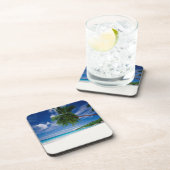 Dessous-de-verre Plage tropicale | Seychelles (Côté Droit)