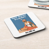 Dessous-de-verre Plages du New Jersey ~ Avalon (Côté gauche)