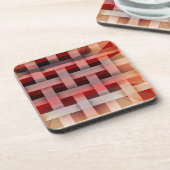 Dessous-de-verre Plaid vibrant (Côté gauche)