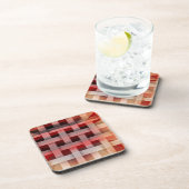 Dessous-de-verre Plaid vibrant (Côté Droit)