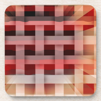Dessous-de-verre Plaid vibrant