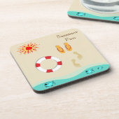 Dessous-de-verre Plaisir d'été Beverage Coaster (Côté gauche)