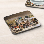 Dessous-de-verre Plan de la crèche pour Noël (Côté gauche)