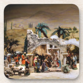 Dessous-de-verre Plan de la crèche pour Noël (Devant)