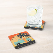 Dessous-de-verre Planche de surf Retro (Côté Droit)