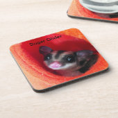 Dessous-de-verre Planeur à sucre en Orange Hanging Lit (Côté gauche)