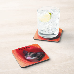 Dessous-de-verre Planeur à sucre en Orange Hanging Lit