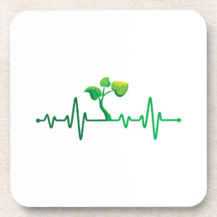 Dessous-de-verre Plante Heartbeat - Botany Botanist Gardening Plant