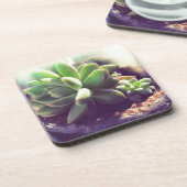 Dessous-de-verre Plante Hen et Chicks (Côté gauche)