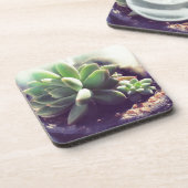 Dessous-de-verre Plantes Hen et Chicks (Côté gauche)