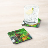 Dessous-de-verre Planteur automobile antique Impressionnisme Abstra (Côté Droit)