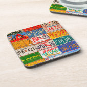 Dessous-de-verre Plaques de licence américaines Art America (Côté gauche)