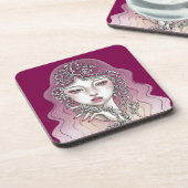 Dessous de verre plastique dur Déesse des plantes (Côté gauche)