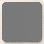 Dessous-de-verre Plastique Gris Clair (Devant)