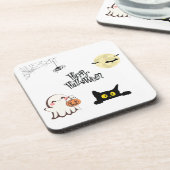 Dessous de verre plastique mignon et Éffrayant Hal (Côté gauche)