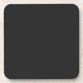 Dessous-de-verre Plastique Noir Sinistre (Devant)