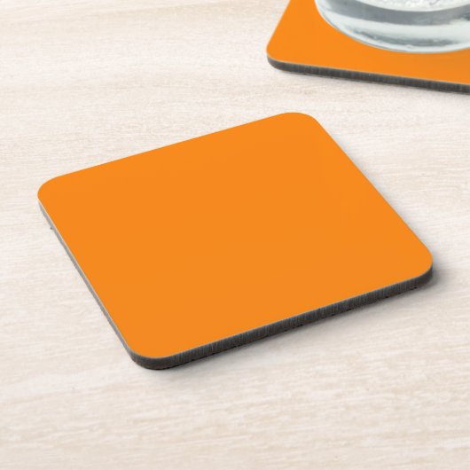 Dessous-de-verre Plastique Orange (Côté gauche)