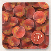 Dessous de verre plastique Peachs (Devant)
