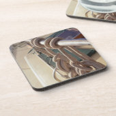 Dessous-de-verre Plate-forme de bateau (Côté gauche)