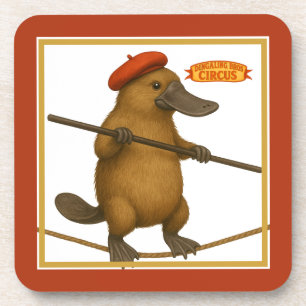 Dessous-de-verre Platon ornithorynque funambule