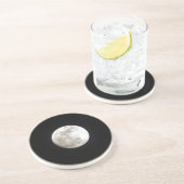 Dessous de verre - pleine lune (Côté)