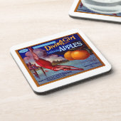 Dessous-de-verre Plongée Fille Californie Pommes (Côté gauche)