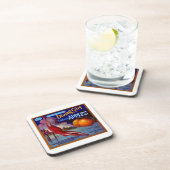 Dessous-de-verre Plongée Fille Californie Pommes (Côté Droit)