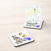 Dessous-de-verre plongeurs abstraits (Côté Droit)