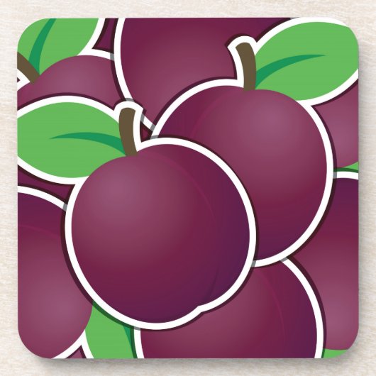 Dessous-de-verre Plum funky (Devant)