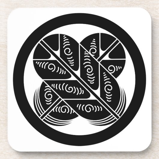 Dessous-de-verre Plumes de faucon de Geishu (Devant)