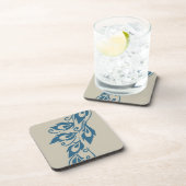 Dessous-de-verre Plumes de paon (Côté Droit)