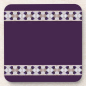 Dessous-de-verre Plums pourpres (Devant)