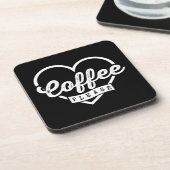 DESSOUS-DE-VERRE PLUS DE CAFÉ S'IL VOUS PLAÎT (Côté gauche)