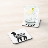 Dessous-de-verre Plus de lamas moins de drame (Côté Droit)