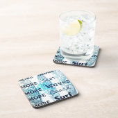 Dessous-de-verre Plus de vie de plage (Côté Droit)