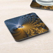 Dessous-de-verre Plus loin - L'art fractal (Côté gauche)